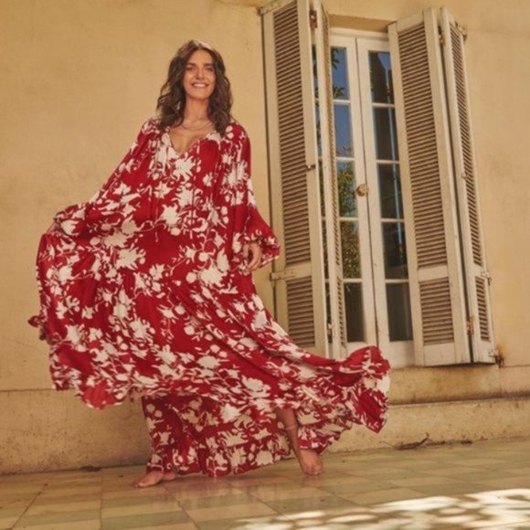 Voluminous Johanna Ortiz Dress US Medium NWT - Picture 6 of 10